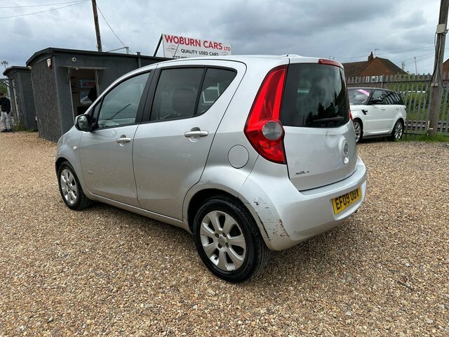 Vauxhall Agila Mpv 1.2 16V Design 200909 Blue #12