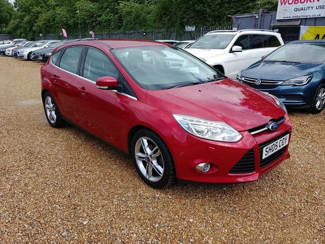 Ford Focus 1.0T Ecoboost Titanium X Euro 5 S S Red