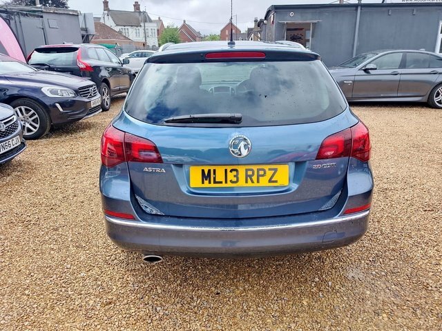 Vauxhall Astra 2.0 Cdti Se Sports Tourer Euro 5 S S ML13RPZ Blue #6