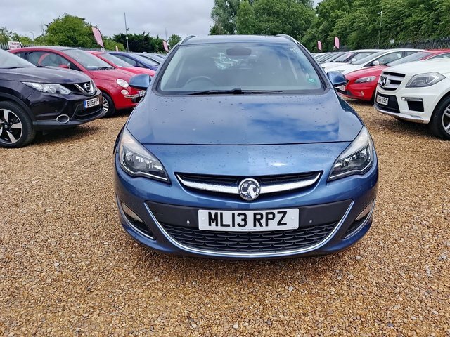 Vauxhall Astra 2.0 Cdti Se Sports Tourer Euro 5 S S ML13RPZ Blue #2