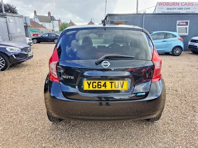 Nissan Note 1.2 12V Acenta Premium Euro 5 S S YG64TUV Black #5