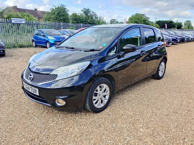 Nissan Note 1.2 12V Acenta Premium Euro 5 S S YG64TUV Black #3