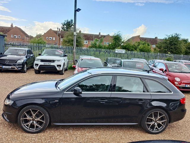 Audi A4 Avant 2.0 Tdi S Line Special Edition Euro 5 S S Black #5