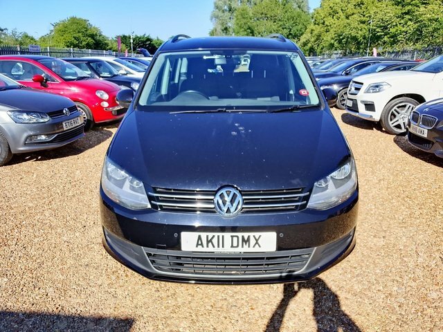 Volkswagen Sharan Mpv Black #2