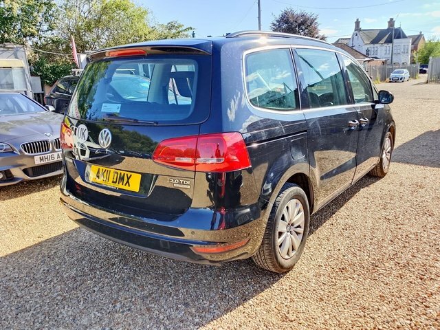 Volkswagen Sharan Mpv Black #5
