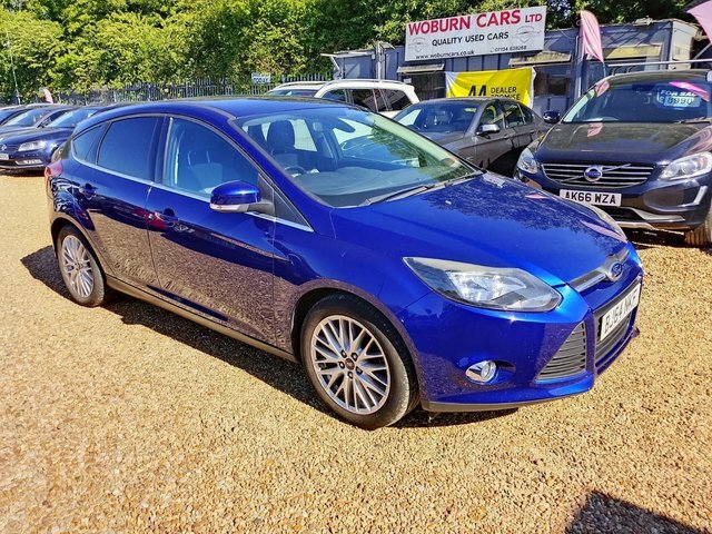 Ford Focus 1.0T Ecoboost Zetec Euro 5 S S Blue
