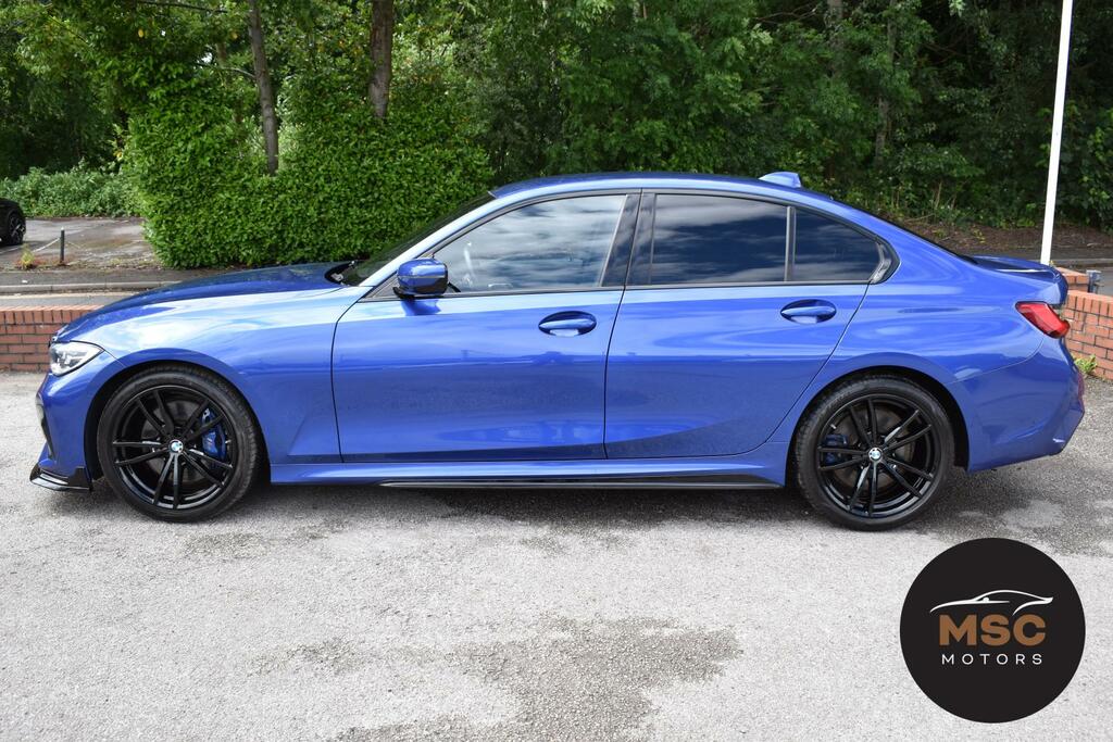 BMW 3 Series 330E M Sport Blue #9
