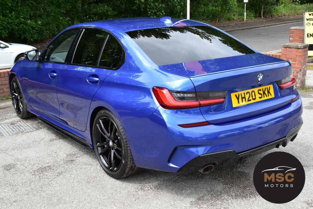 BMW 3 Series 330E M Sport Blue #12