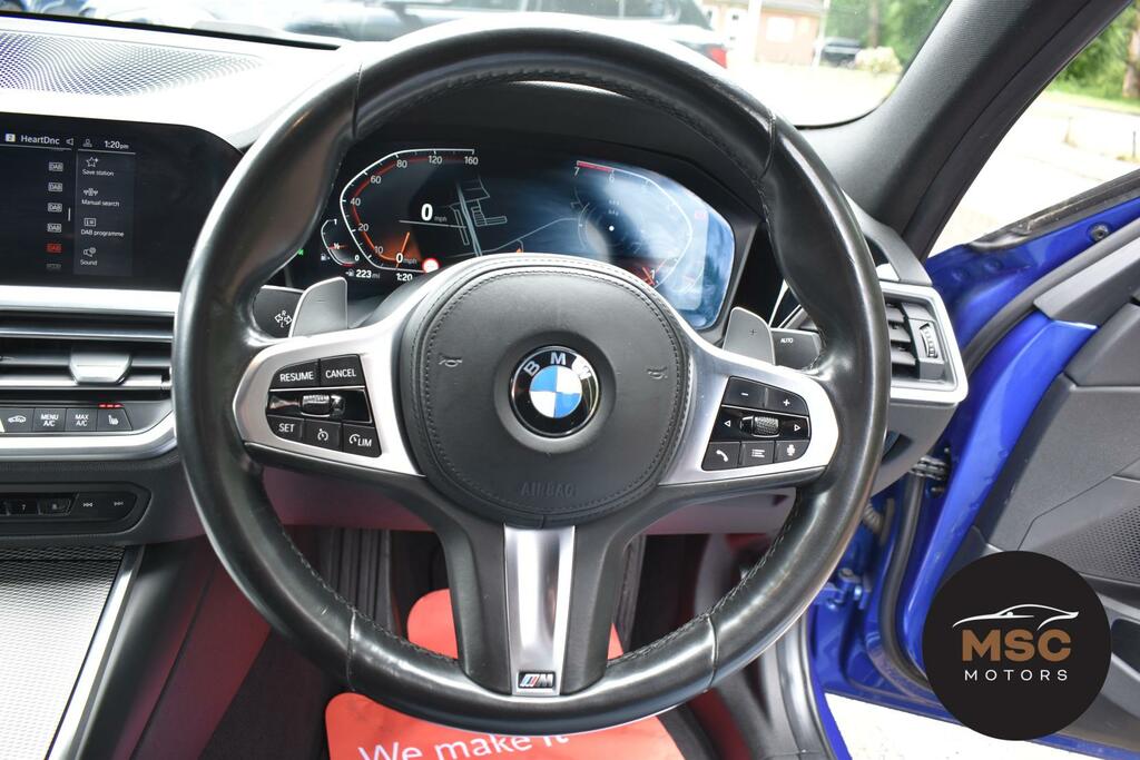 BMW 3 Series 330E M Sport Blue #29