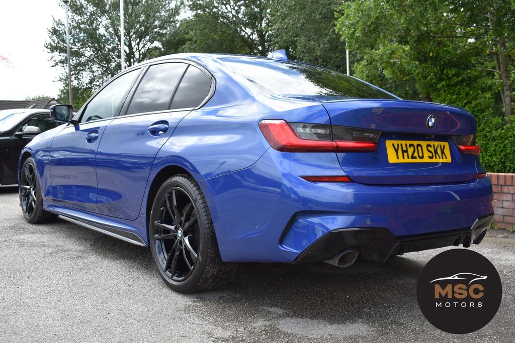 BMW 3 Series 330E M Sport Blue #11