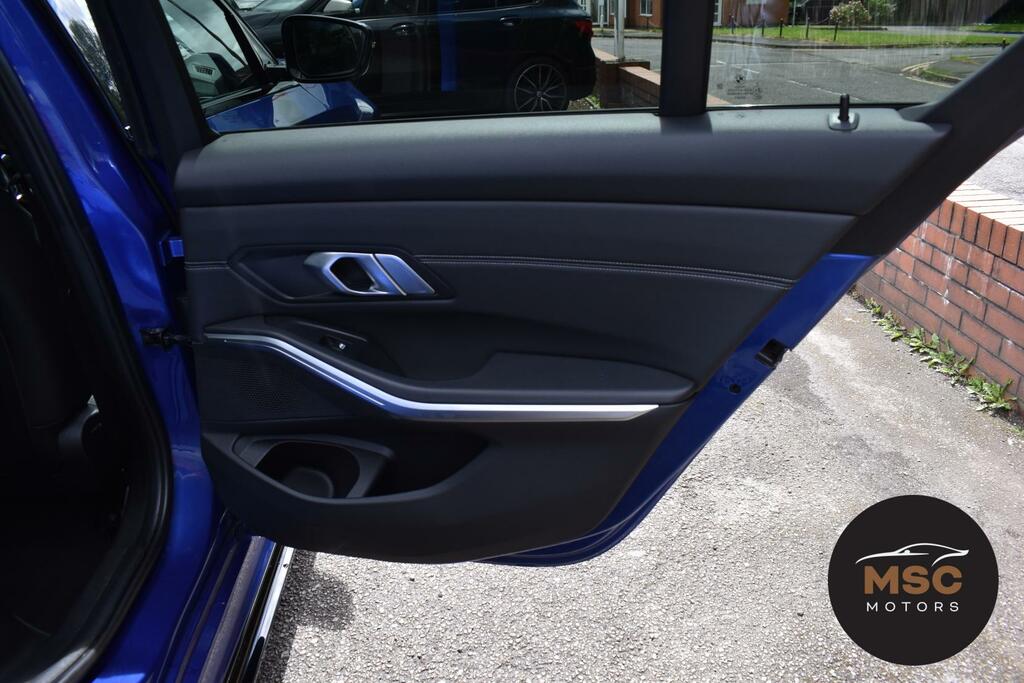 BMW 3 Series 330E M Sport Blue #40