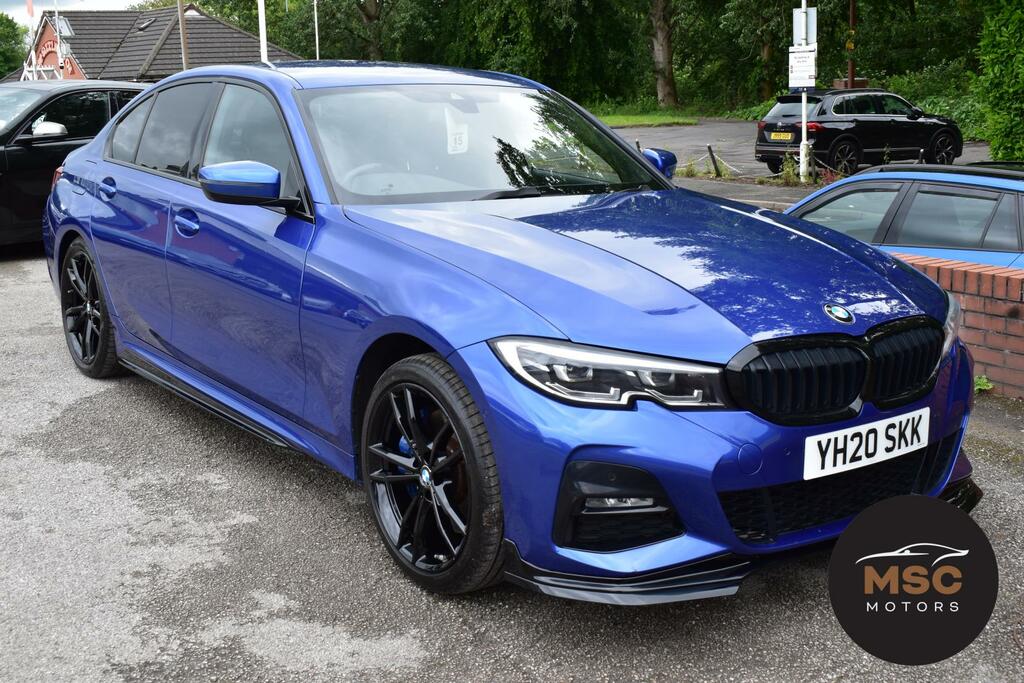 BMW 3 Series 330E M Sport Blue #21