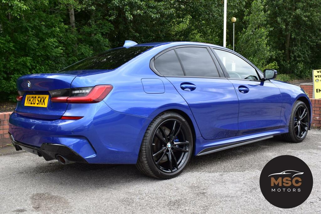 BMW 3 Series 330E M Sport Blue #18