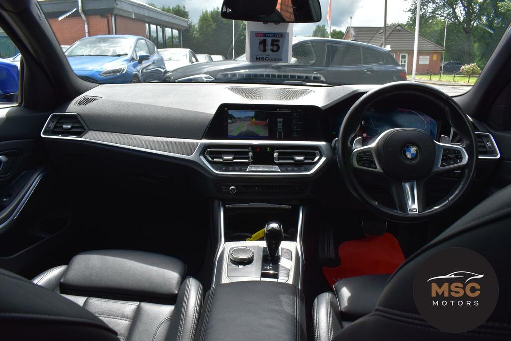 BMW 3 Series 330E M Sport Blue #28