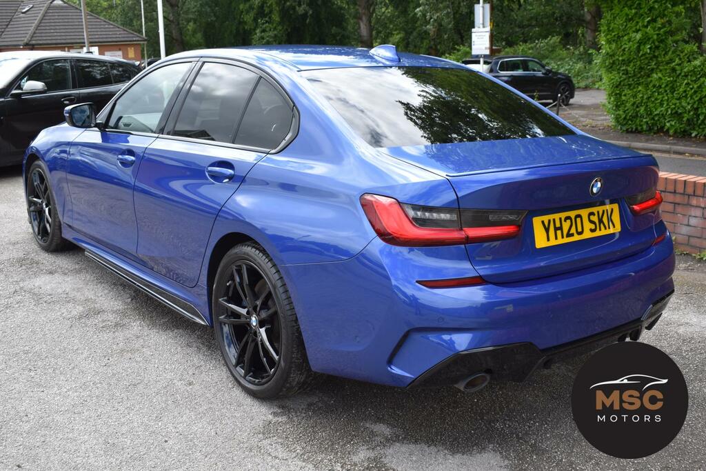 BMW 3 Series 330E M Sport Blue #10