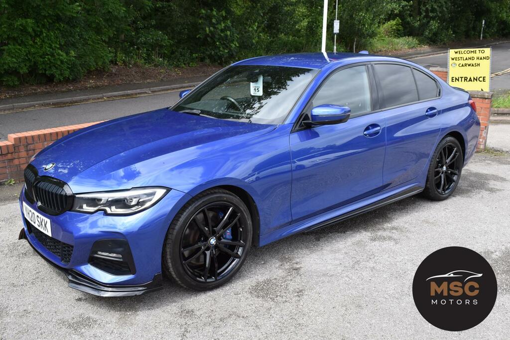 BMW 3 Series 330E M Sport Blue #7