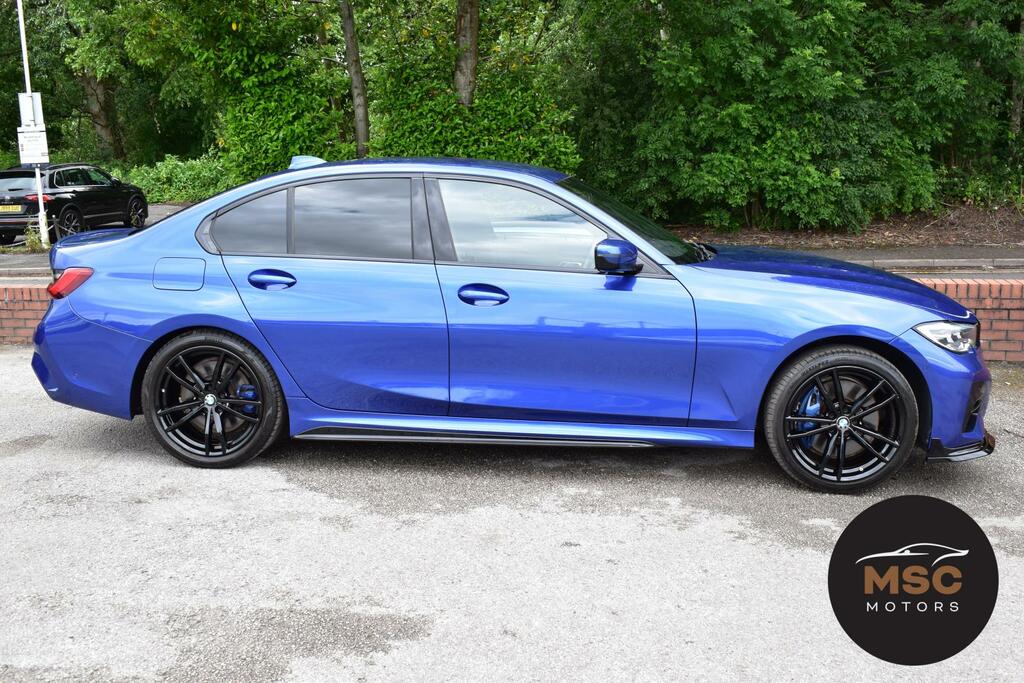 BMW 3 Series 330E M Sport Blue #19