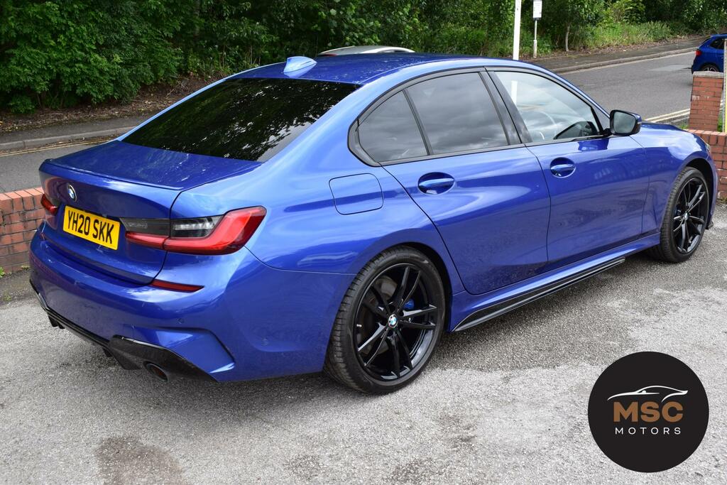 BMW 3 Series 330E M Sport Blue #17