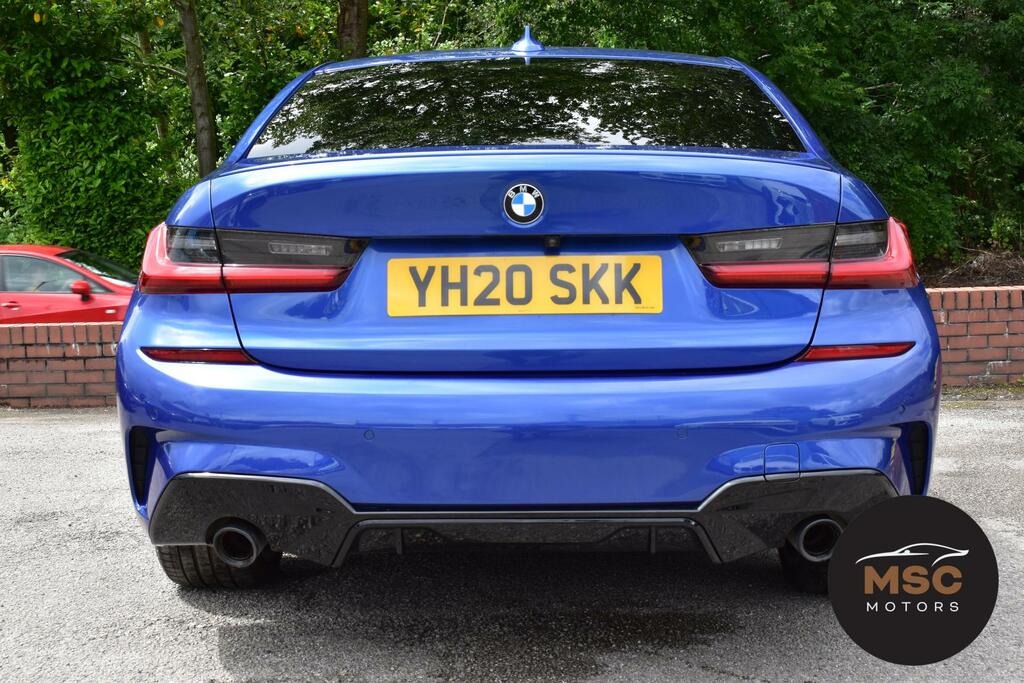 BMW 3 Series 330E M Sport Blue #14