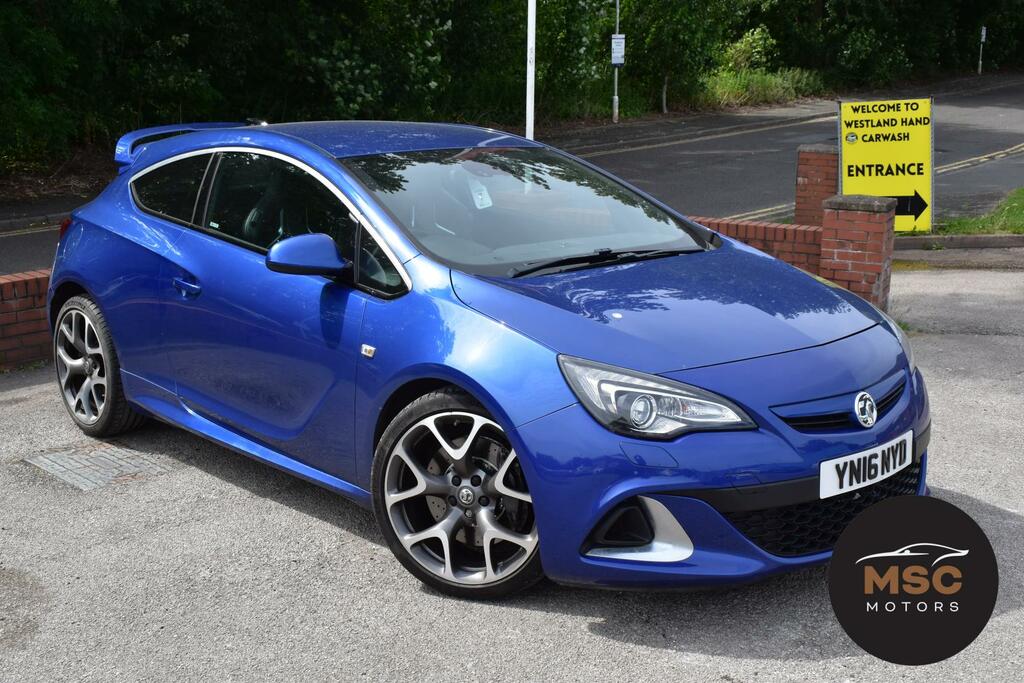 Vauxhall Astra GTC Vxr Blue