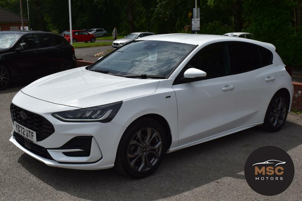 Ford Focus 1.0T Ecoboost St-line Hatchback YB72UTF White #5