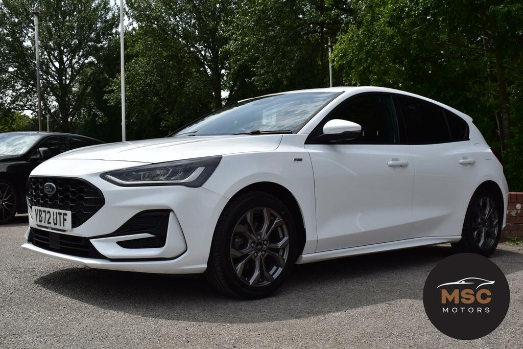 Ford Focus 1.0T Ecoboost St-line Hatchback YB72UTF White #6