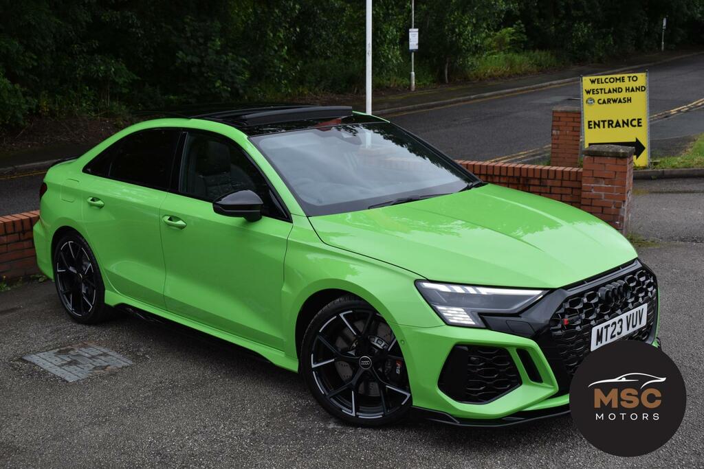 Audi RS3 Vorsprung Green
