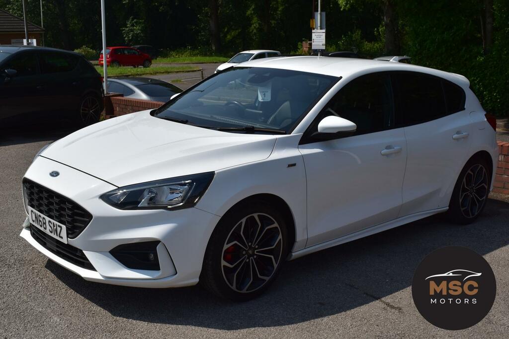 Ford Focus St-line X White #5