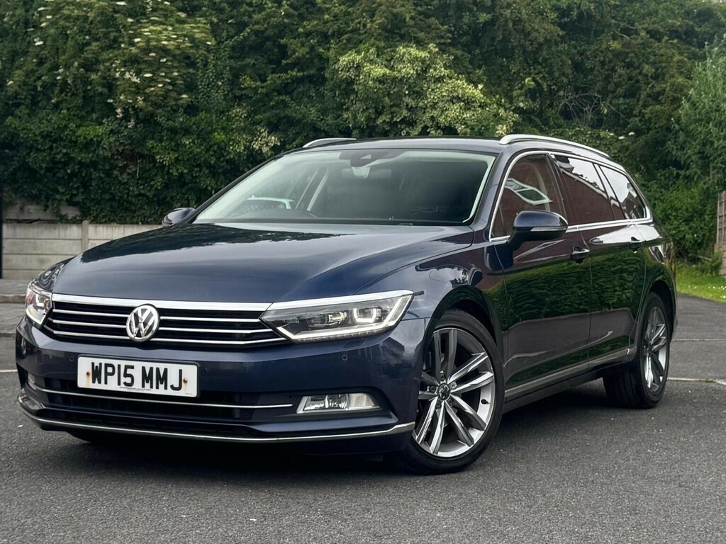 Volkswagen Passat 2.0 Tdi Bluemotion Tech Gt Euro 6 Ss 2015 WP15MMJ Blue #4