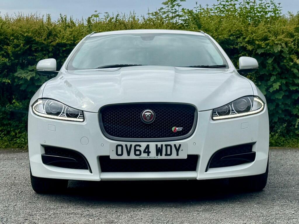 Jaguar XF 3.0D S V6 Portfolio Sportbrake Euro 5 Ss 5 White #4