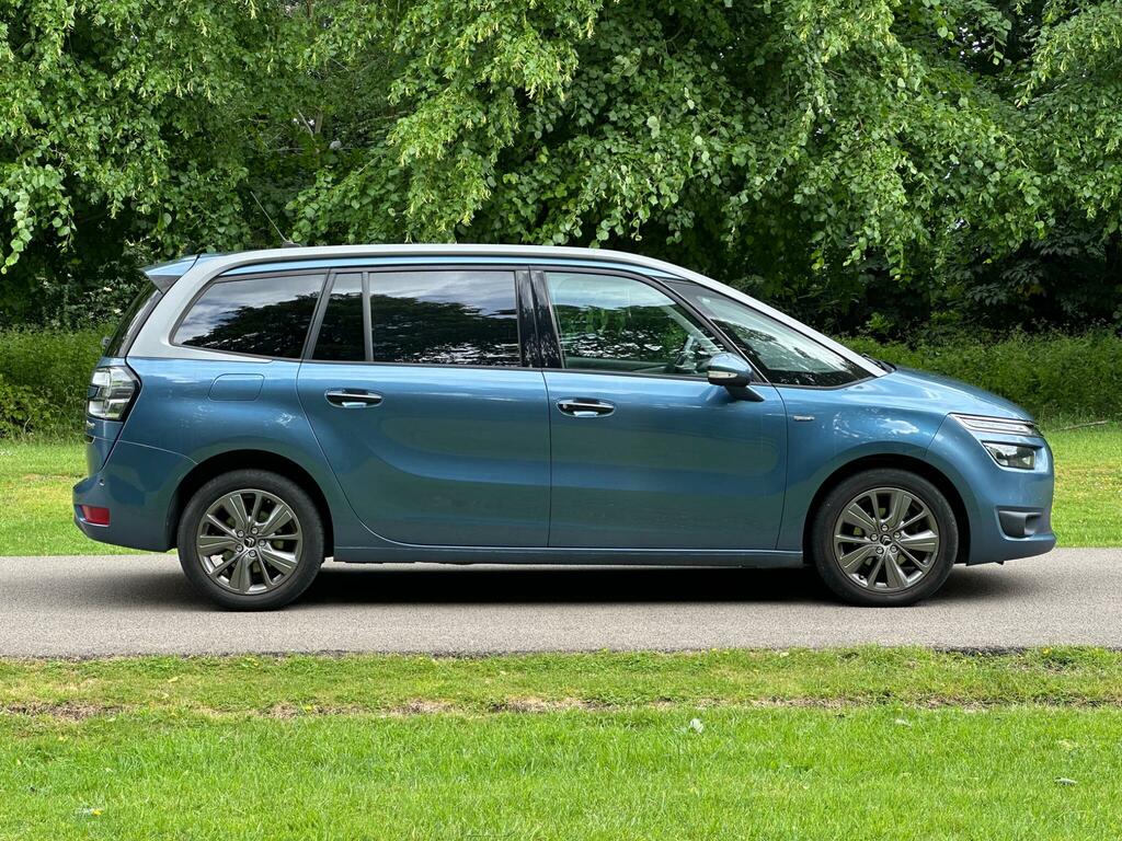Citroen Grand C4 SpaceTourer 1.6 E-hdi Exclusive Euro 5 Ss Blue #4