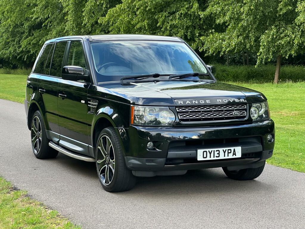 Land Rover Range Rover Sport Hse Black #4