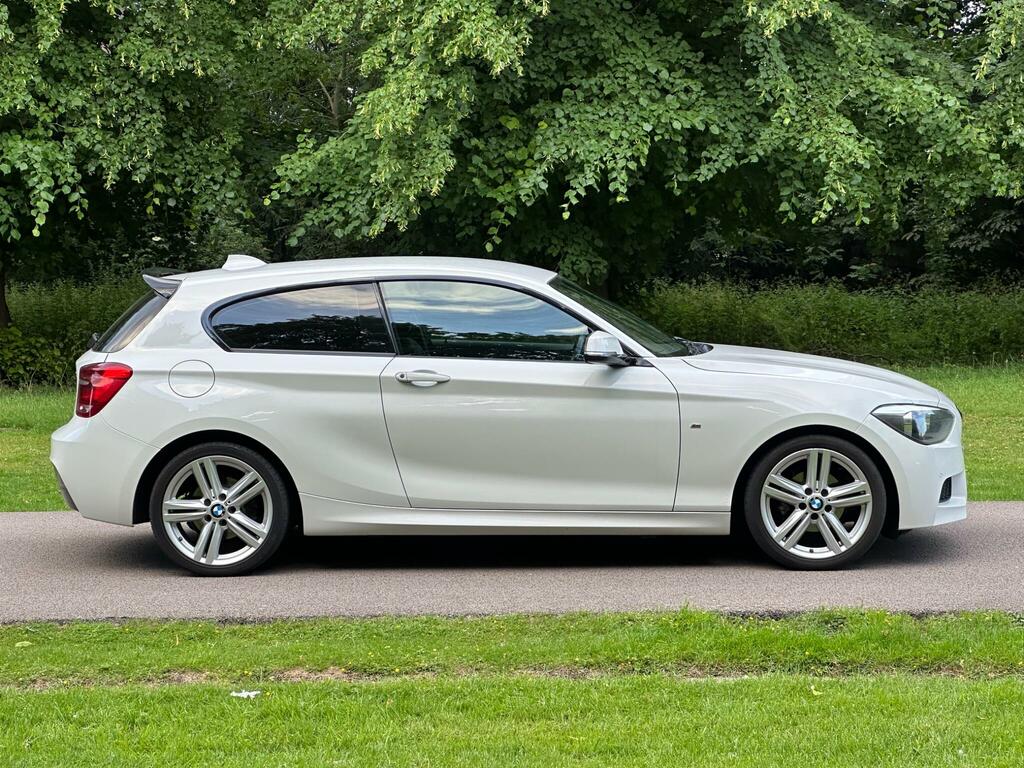 BMW 1 Series M Sport White #3