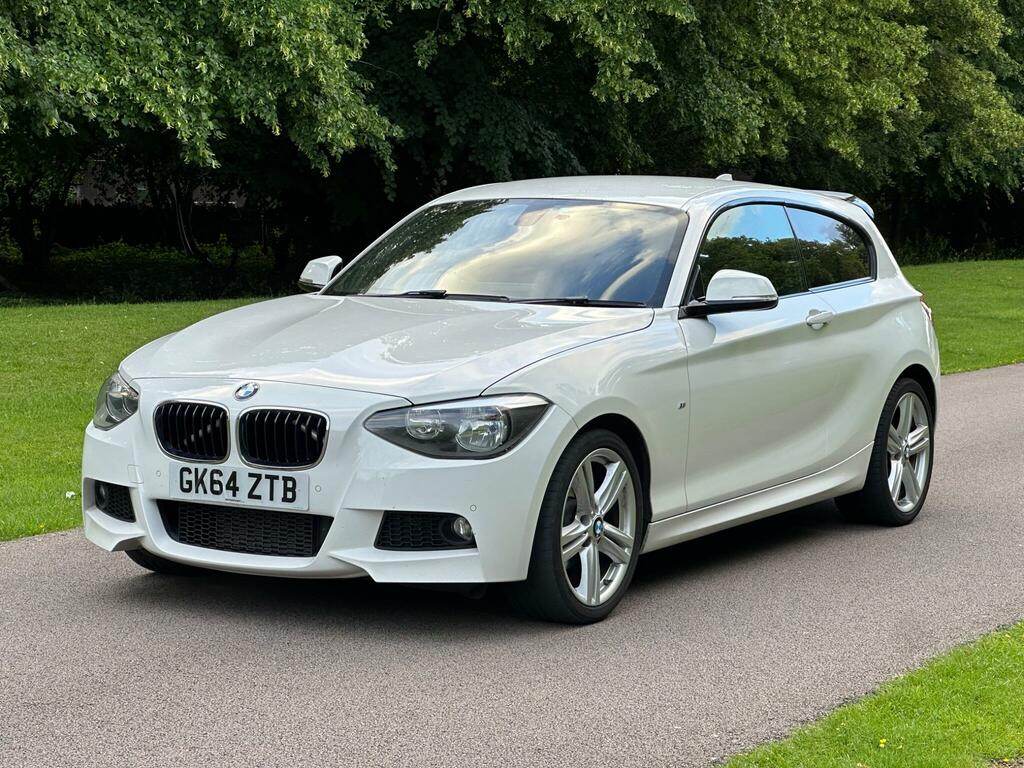 BMW 1 Series M Sport White #6