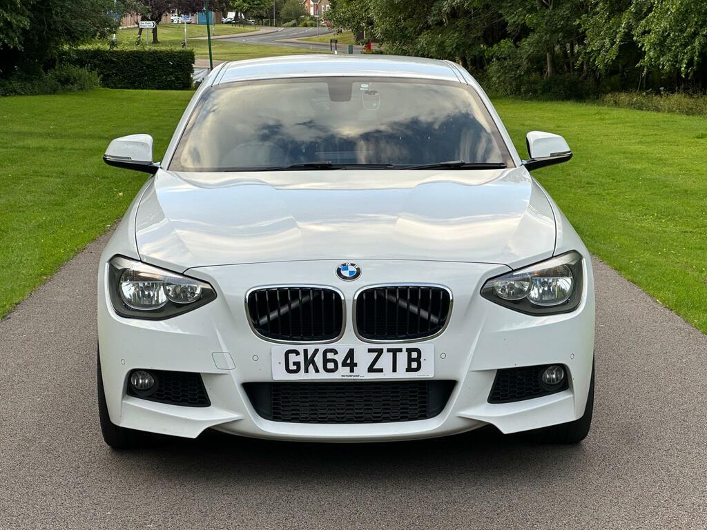 BMW 1 Series M Sport White #2