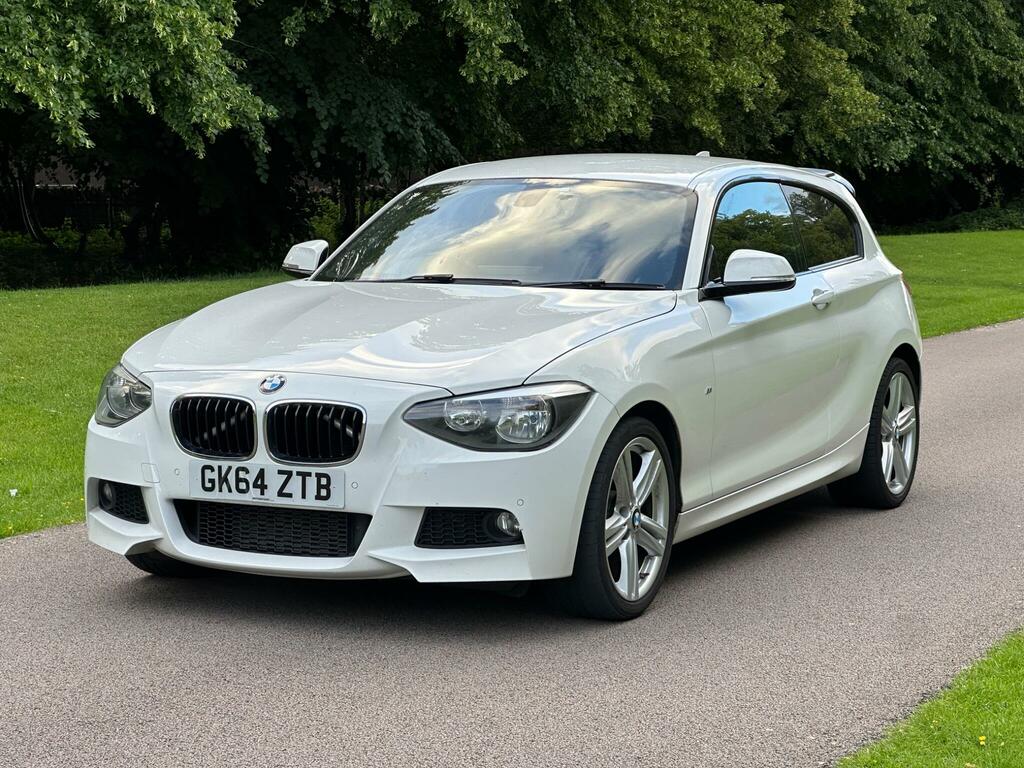 BMW 1 Series M Sport White #5