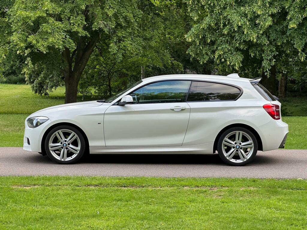 BMW 1 Series M Sport White #4