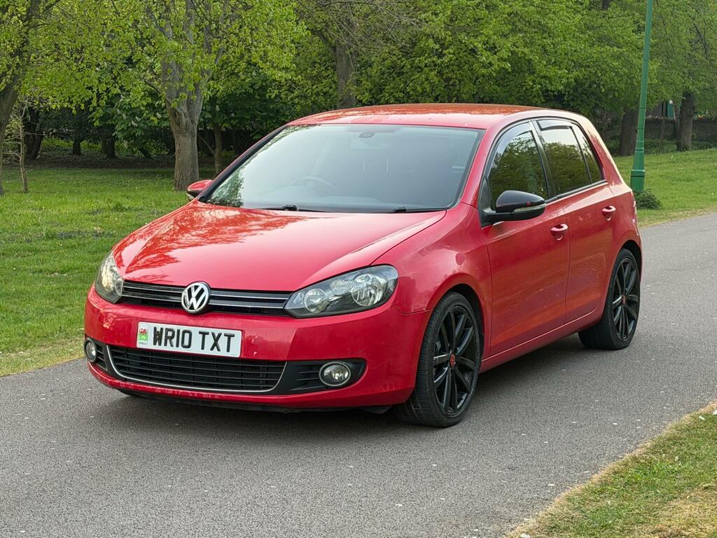 Volkswagen Golf 2.0 Tdi Gt Euro 5 Red #4