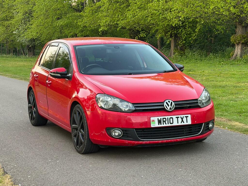 Volkswagen Golf 2.0 Tdi Gt Euro 5 Red #3
