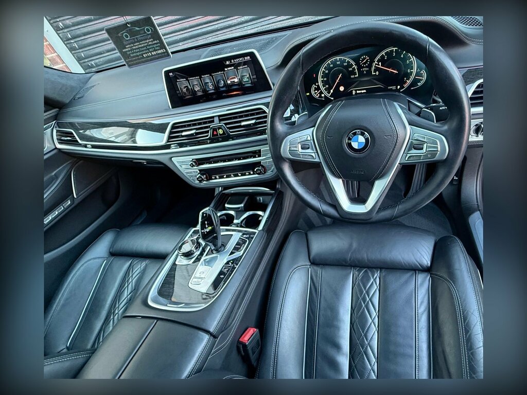 BMW 7 Series 4.4 750I V8 M Sport Euro 6 Ss Black #3