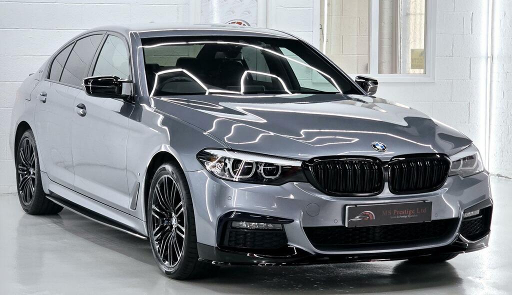 BMW 5 Series M Sport Blue #4
