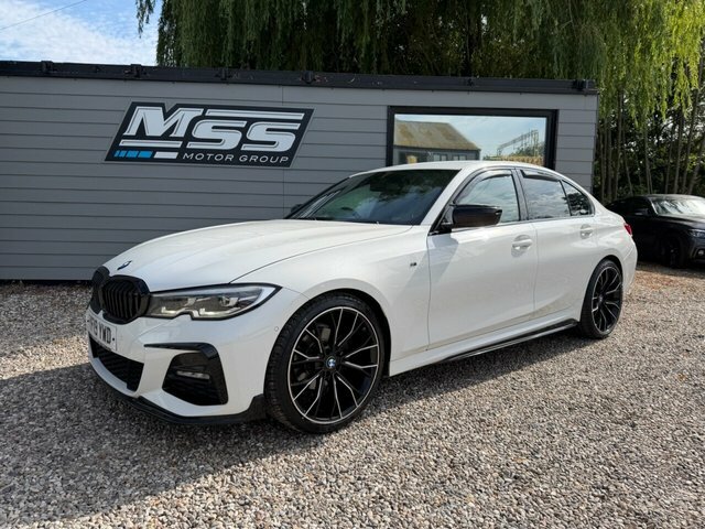 BMW 3 Series 2019 2.0 320D M Sport Saloon Xdriv YF19YWD White