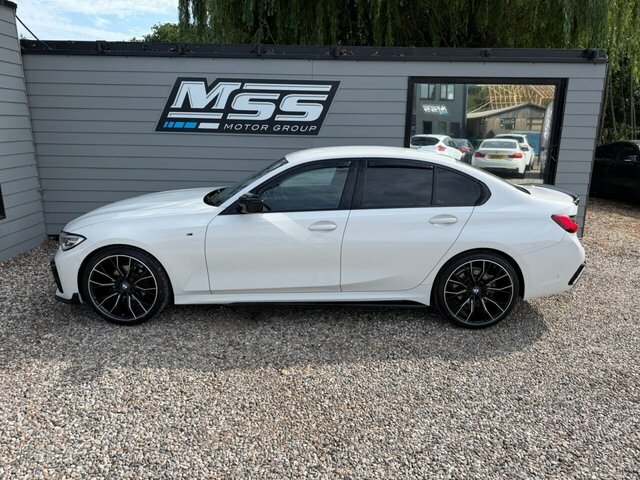 BMW 3 Series 2019 2.0 320D M Sport Saloon Xdriv YF19YWD White #2