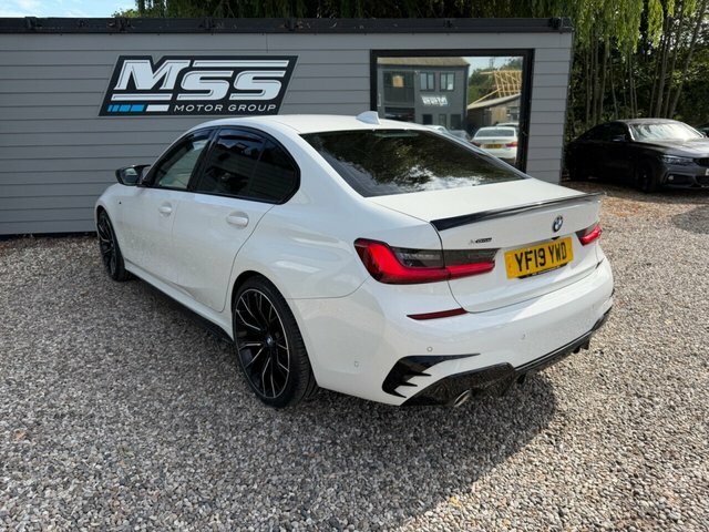 BMW 3 Series 2019 2.0 320D M Sport Saloon Xdriv YF19YWD White #3