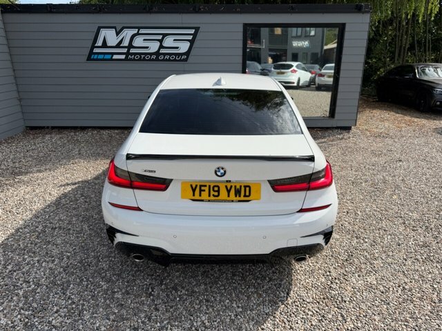 BMW 3 Series 2019 2.0 320D M Sport Saloon Xdriv YF19YWD White #4