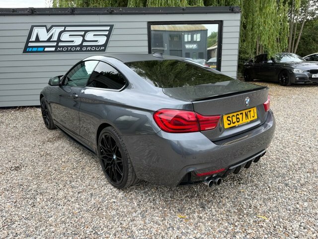 BMW 4 Series Gran Coupe 2018 2.0 420I M Sport Coupe Xdrive SC67NTJ Grey #3