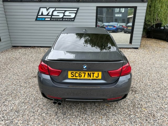 BMW 4 Series Gran Coupe 2018 2.0 420I M Sport Coupe Xdrive SC67NTJ Grey #4