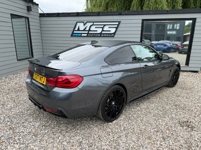 BMW 4 Series Gran Coupe 2018 2.0 420I M Sport Coupe Xdrive SC67NTJ Grey #5
