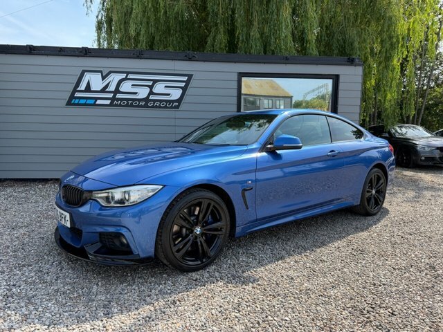 BMW 4 Series Gran Coupe 2016 3.0 435D M Sport Coupe Xdrive Blue