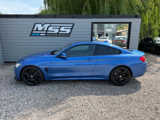 BMW 4 Series Gran Coupe 2016 3.0 435D M Sport Coupe Xdrive YO16BFK Blue #2